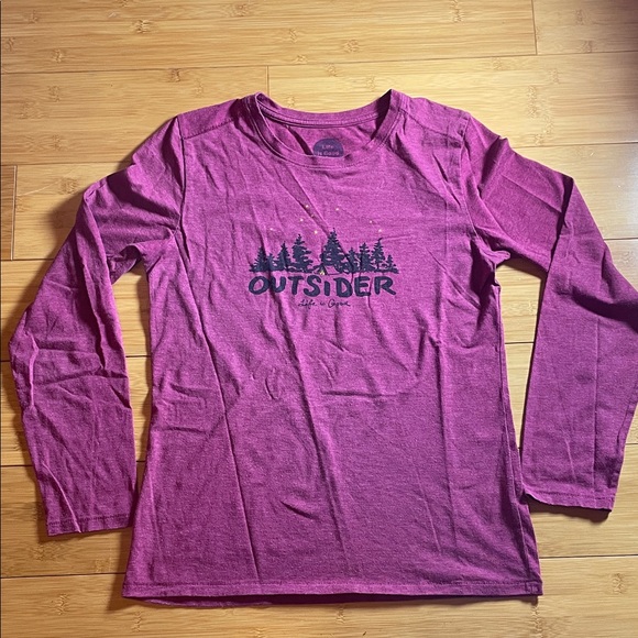 Life Is Good “cool tee” OUTSIDER Graphic Top - Picture 3 of 5